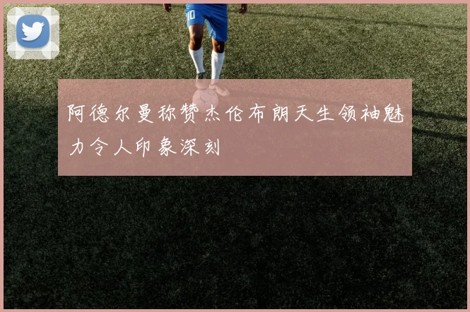 阿德尔曼称赞杰伦布朗天生领袖魅力令人印象深刻
